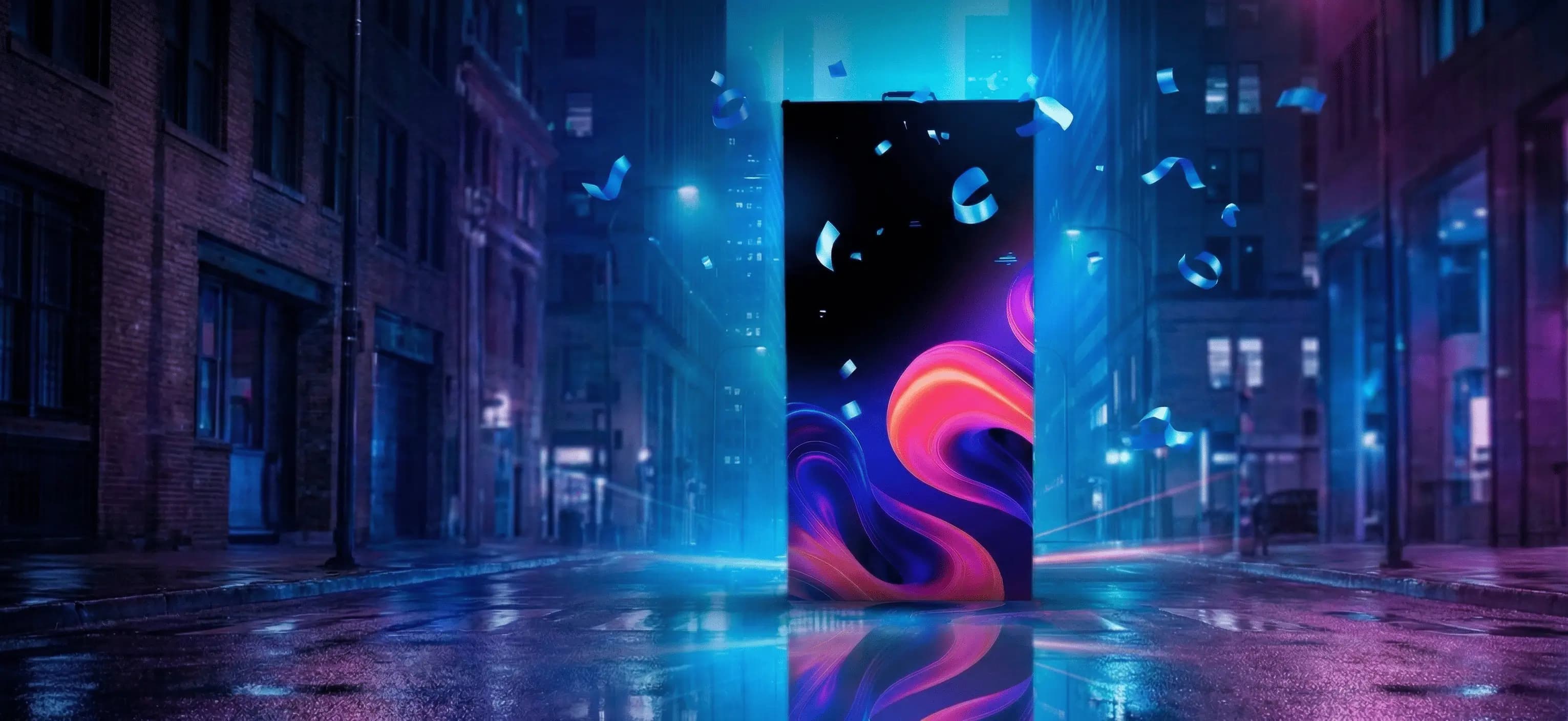 Painel de LED NuvemLED iluminando ambiente